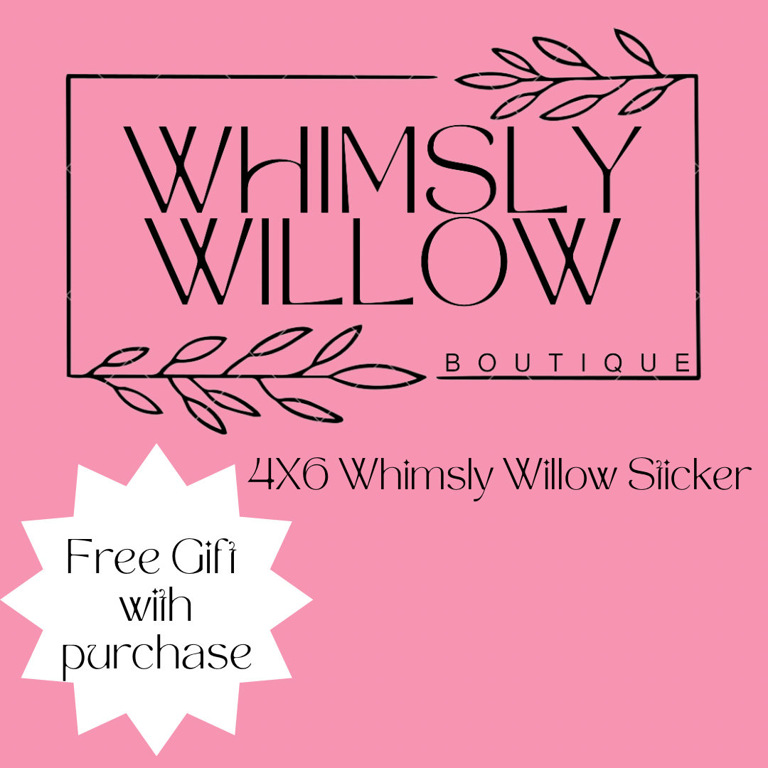Whimsly Willow Sticker
